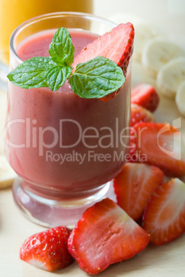 Erdbeer Smoothie - Strawberry Smoothie