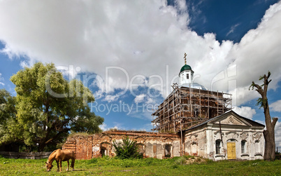 Restoration of old church