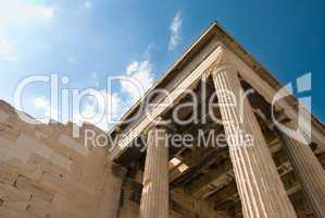 Temple Erechtheion of the architectural ensemble Acropolis. Athe