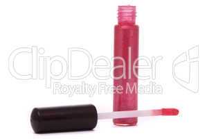 Lip gloss isolated on a white background