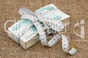 Pack of Russian denominations