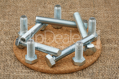 Composition of ten bolts