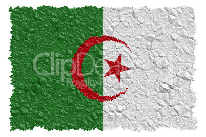 flagge algerien