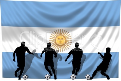 flagge argentinien