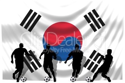 flagge südkorea