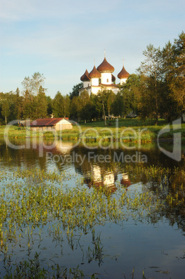 Ancient russian church in Kargopol