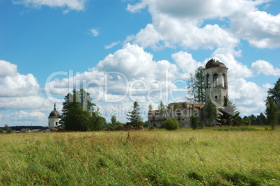 Ruins of ancient monastery