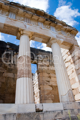 Apollo temple. Delphi. Greece
