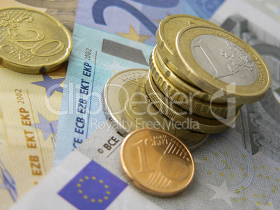 Euro Zahlungsmittel