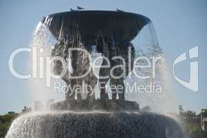 Fountain in a Oslo Park, May 2009