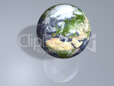 Earth - Europe - 3D
