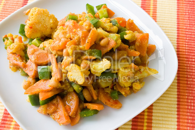 Afrikanisches Gemüsegericht - African Vegetable Dish