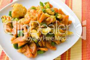 Afrikanisches Gemüsegericht - African Vegetable Dish
