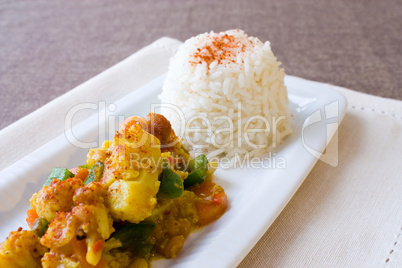 Afrikanisches Gemüsegericht - African Vegetable Dish