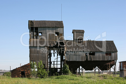 Old grain dryer