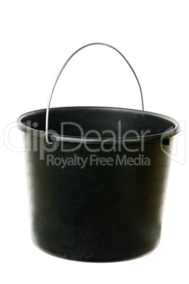 Black bucket