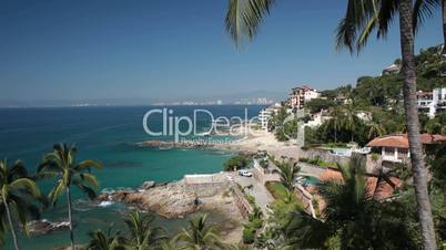 Puerto Vallarta coast and wealthy resorts