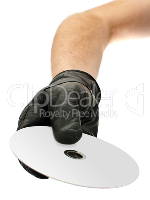 Hand with disk