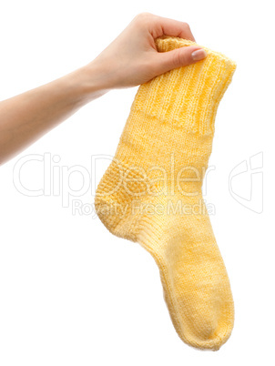 Yellow sock