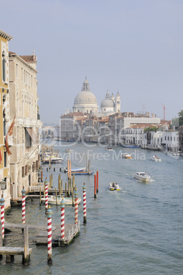 Canale Grande und Santa Maria della Salute in Venedig