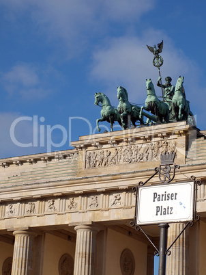 Detail Brandenburger Tor