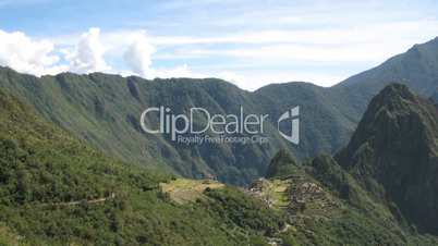 Machu Picchu city time lapse