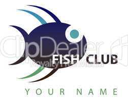 Business logo: Fish club