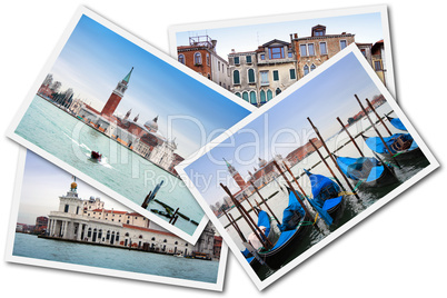 Collage of Venice, Italy