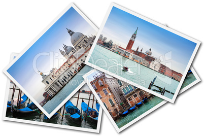Collage of Venice, Italy