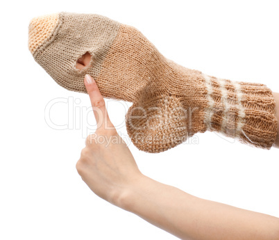 Hole in the sock