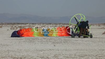 power parachute pre flight