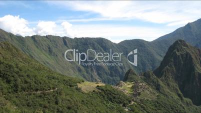 Machu Picchu city time lapse
