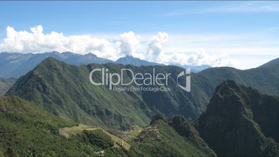 Machu Picchu city time lapse