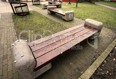 Constallation benches in Norwich