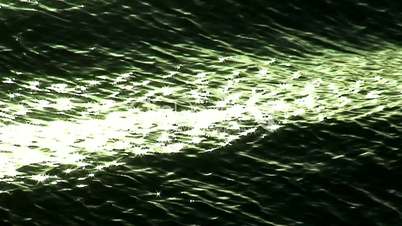 Sunlight reflecting on water at dusk 2