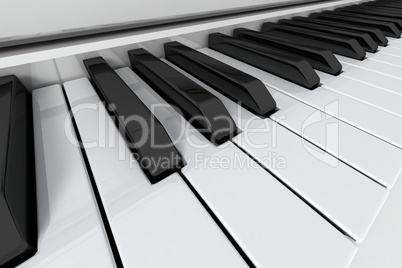Grand Piano keys