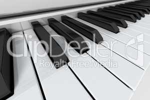 Grand Piano keys