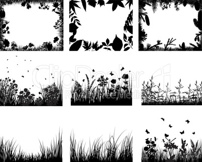 meadow silhouettes