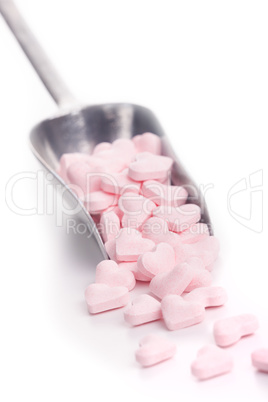 Scoop With Candy Hearts