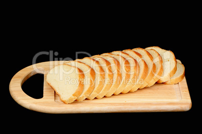 Twelve slices of bread