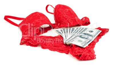 Expensive lingerie