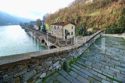 Devil's Bridge, Lucca, Italy