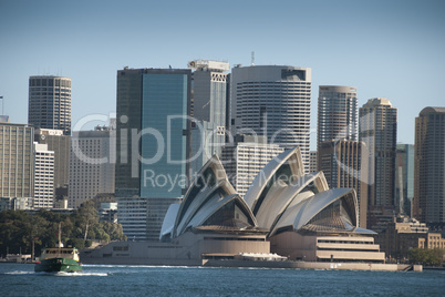 Sydney Bay, August 2009