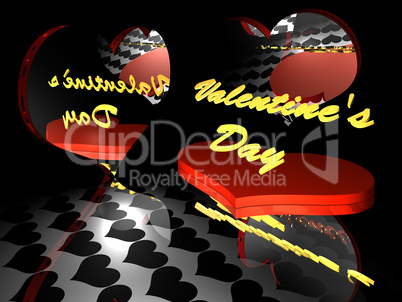 Valentines Day - Background - 3D