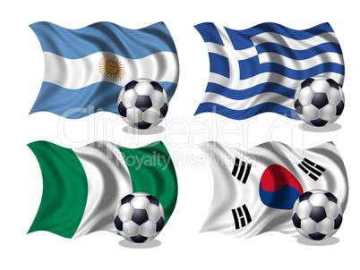 Soccer-Fussball WM Nationen Gruppe B