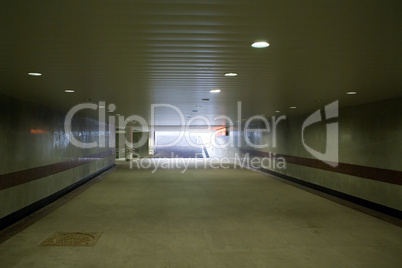Pedestrian Underground Tunnel