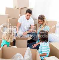 Positive family packing boxes