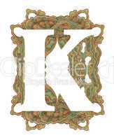 Letter "K".
