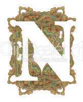 Letter "N".