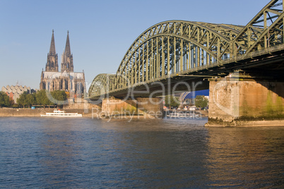 Kölner Dom, Altstadt von Köln, Rhein